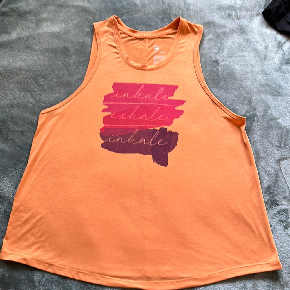 Pale orange Workout/yoga tank